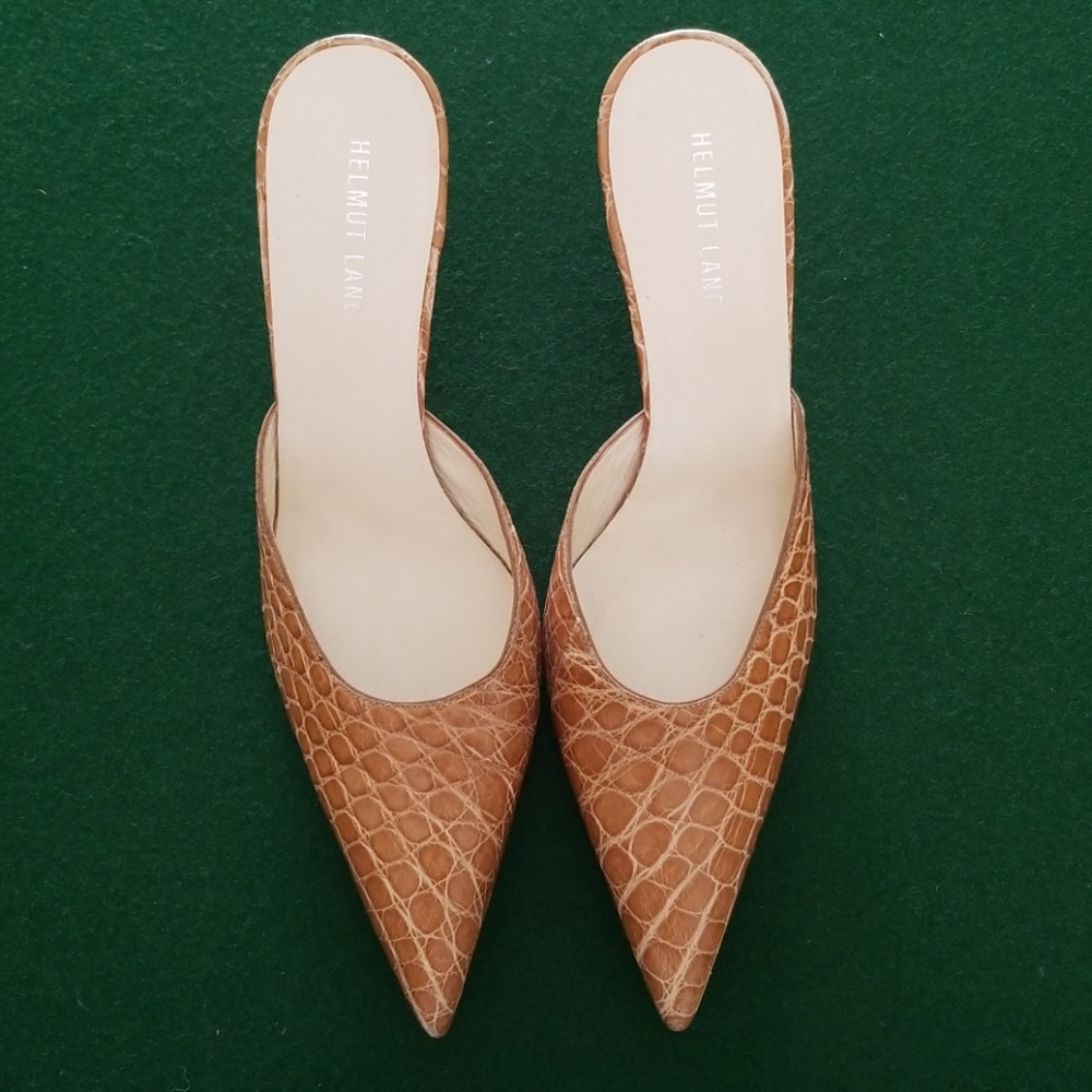Vintage Helmut Lang mules